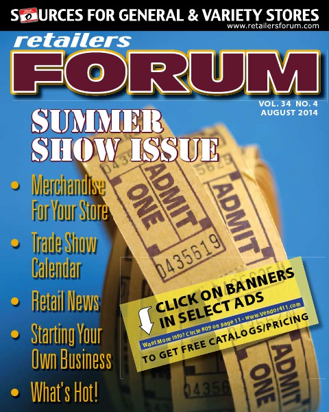 Retailers Forum Magazine AUG 2014
