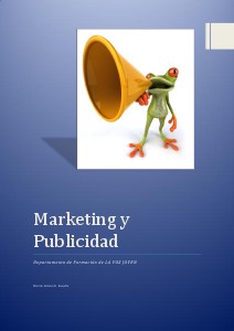 Marketing y Publicidad-Dep. Formación Curso