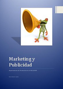Marketing y Publicidad-Dep. Formación