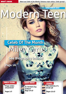 Modern Teen Magazine March 2013