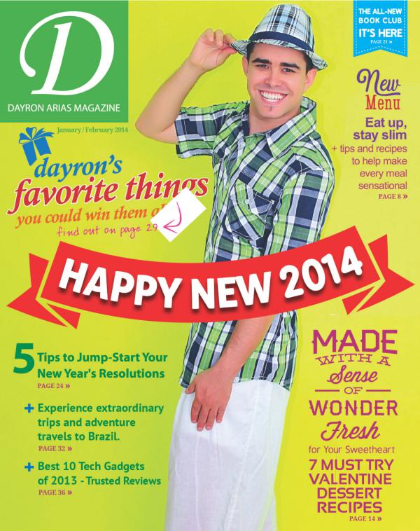 Dayron Arias Magazine January 2014