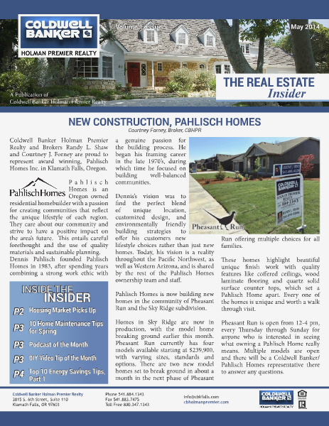 The Real Estate Insider May 2014