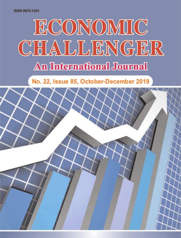 Economic Challenger Issue 85 Oct to Dec 2019