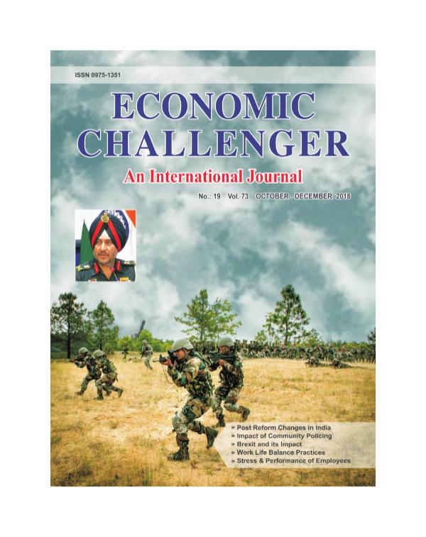 Economic Challenger Issue 73  Oct-Dec 2016