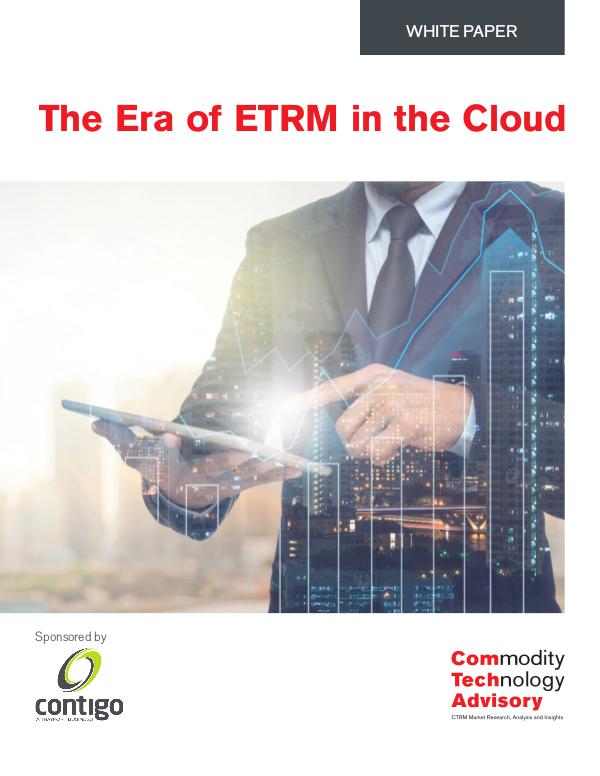 The Era of ETRM in the Cloud
