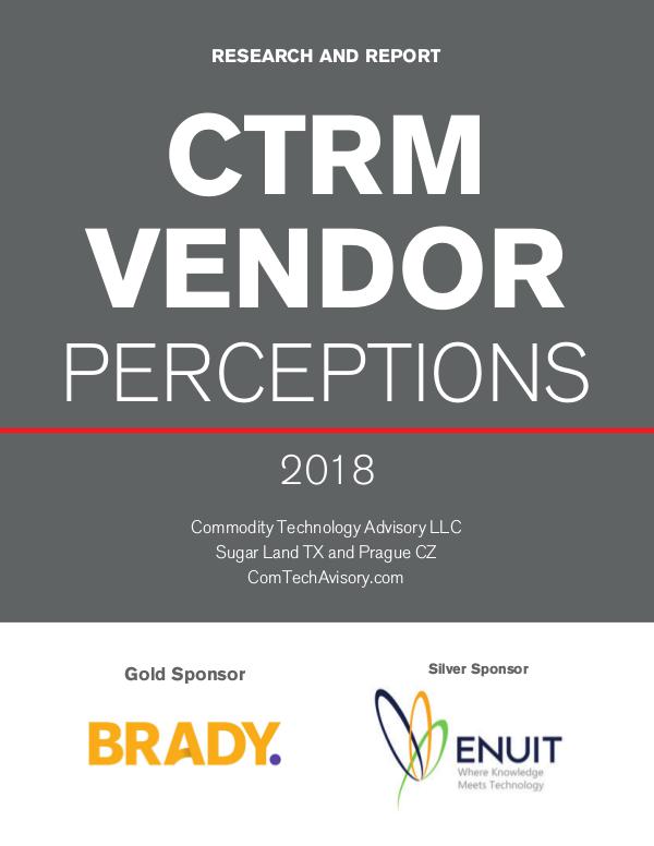 Reports CTRM Vendor Perceptions 2018