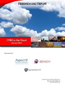 ETRM / CTRM in the Cloud