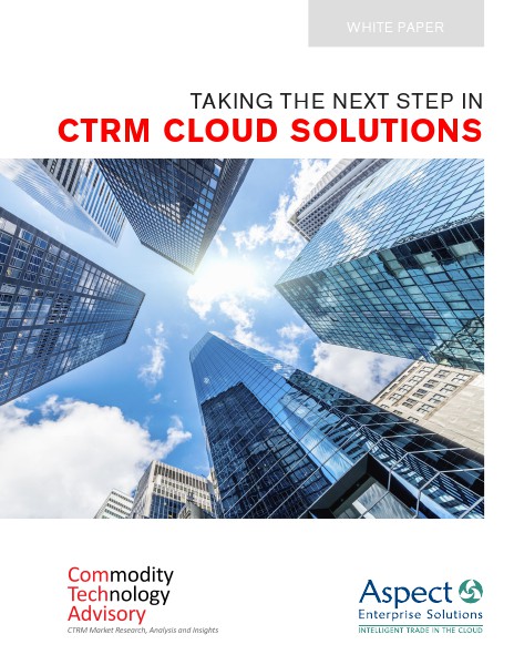 White Papers Taking the Next Step in CTRM Cloud Solutions