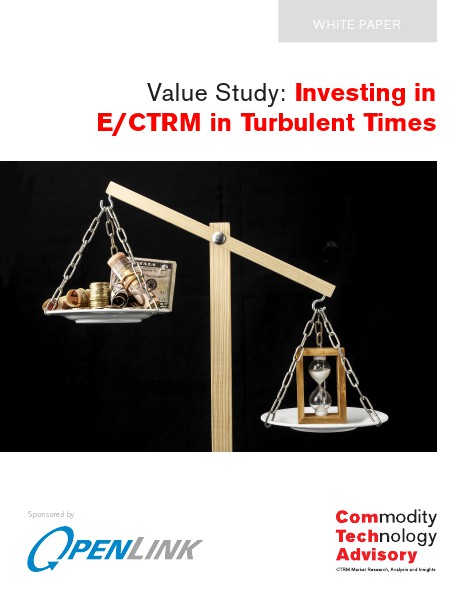 White Papers Value Study: Investing in ETRM / CTRM in Turbulent