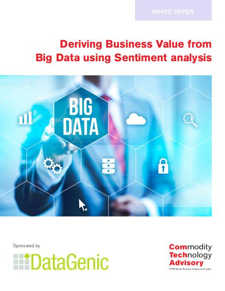 Deriving Business Value from Big Data using Sentim