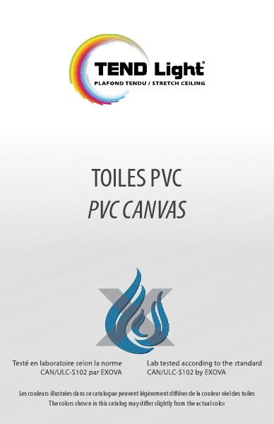 TENDLight Toiles PVC Canvas 1