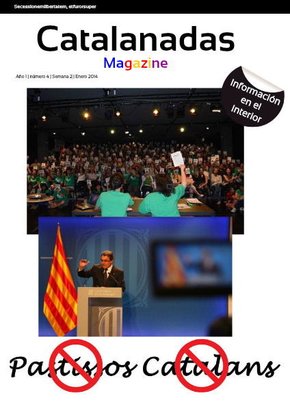 Catalanadas Magazine Nº 4 Semana 2 Enero 2014