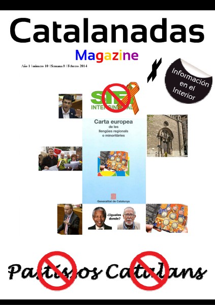 Catalanadas Magazine Nº 10 Semana 8 Febrero 2014