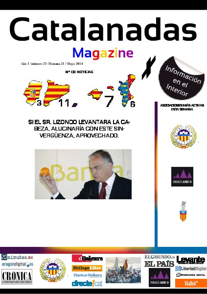 Catalanadas Magazine Nº 23 Semana 21 Mayo 2014