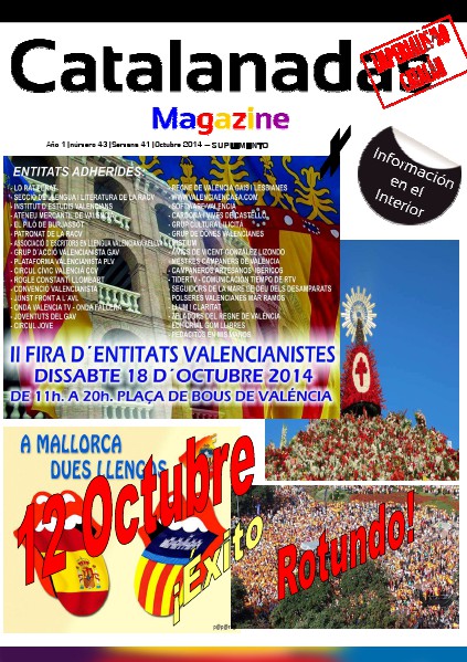 Catalanadas Magazine Suplemento Catalanadas Magazine