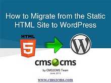 How to Migrate to WordPress with CMS2CMS