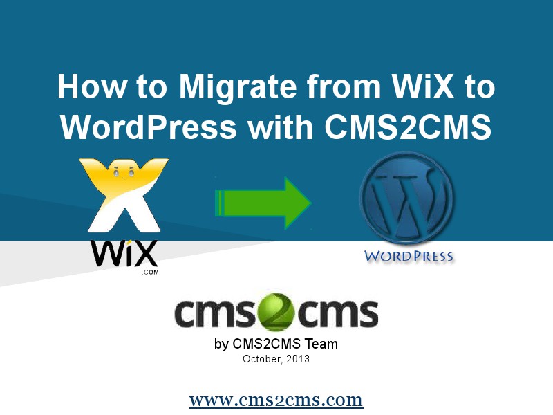 Migrate Wix to WordPress with Ease