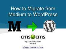 How to Migrate from Medium to WordPress