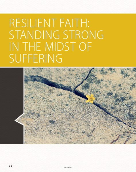 Bible Studies for Life Summer 2014 Sample Sessions Resilient Faith Session 1 Personal Study Guide