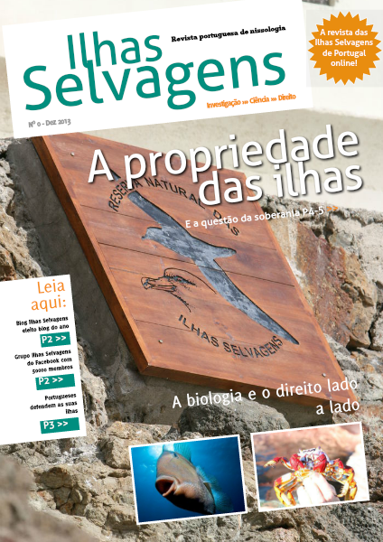 Ilhas Selvagens - Revista portuguesa de nissologia Vol. 0