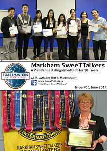 Markham SweeTTalkers Toastmasters Club 4635