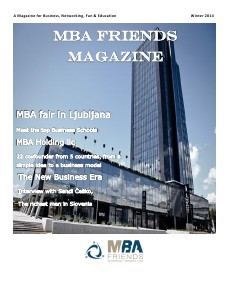MBA friends Magazine MBA friends Magazine 1 issue