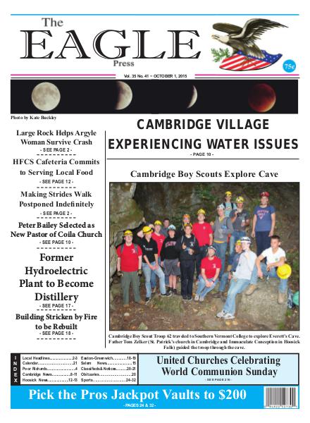The Eagle October 1, 2015