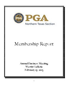 Test Membership Report