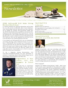 Wheat Ridge Animal Hospital Referral Newsletter