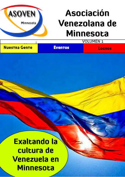 Associación de Venezolanos en Minnesota, Edición 1 Feb. 2014