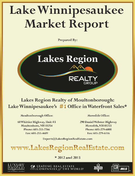 Lake Winnipesaukee Waterfront Market Report , Vol 2