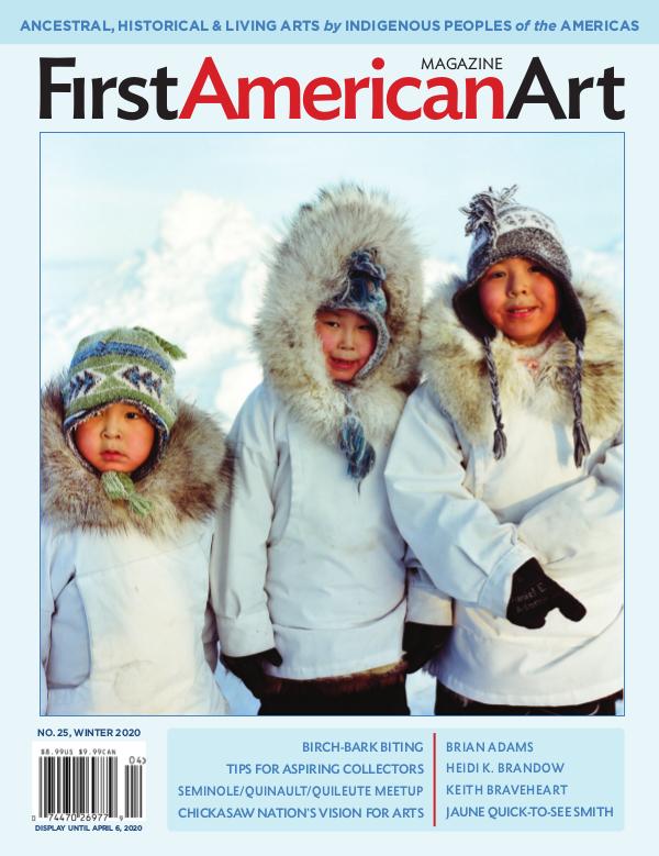 First American Art Magazine No. 25, Winter 2020 (Jan–Mar)