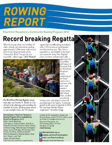 Rowing Report January 2014