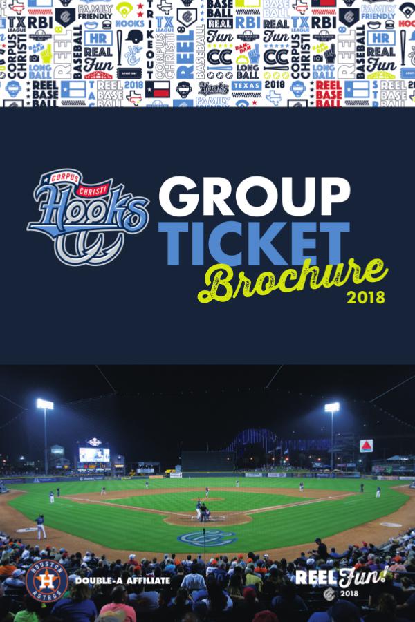2018 Corpus Christi Hooks Ticket Brochure Hooks Group Ticket Brochure - 2018