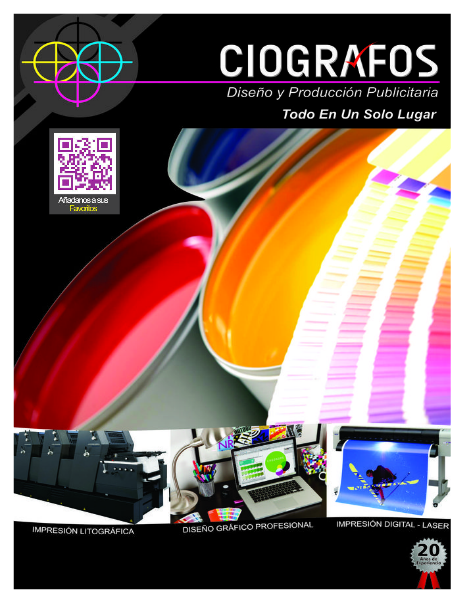 CIOGRAFOS Diseño y Producción Publicitaria. JAN 2014