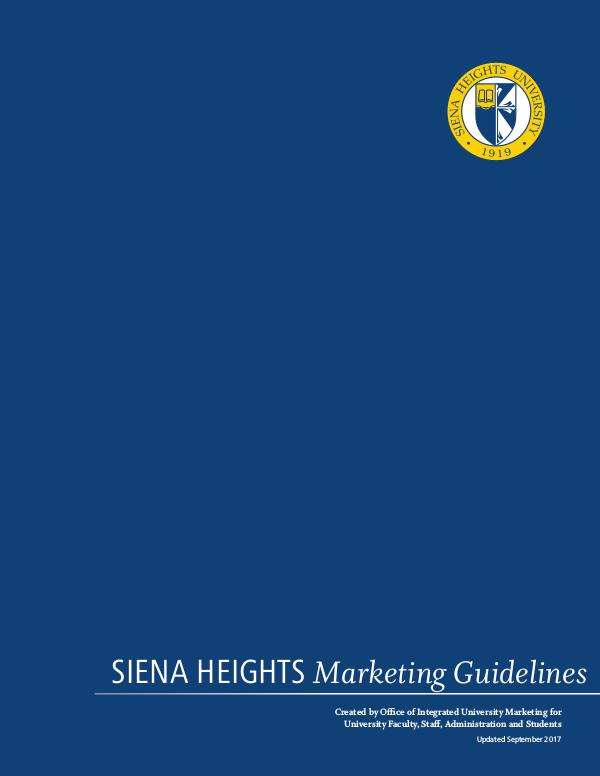 Marketing Guidelines Marketing Guidelines