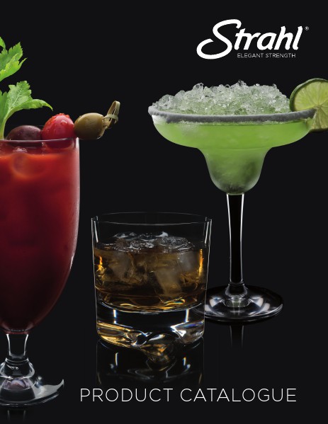 Strahl® Beverageware Catalogues - Large Text International Hospitality March 2014