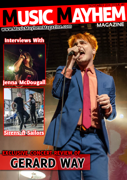 November 2014: ISSUE #9 (Gerard Way Is Back)