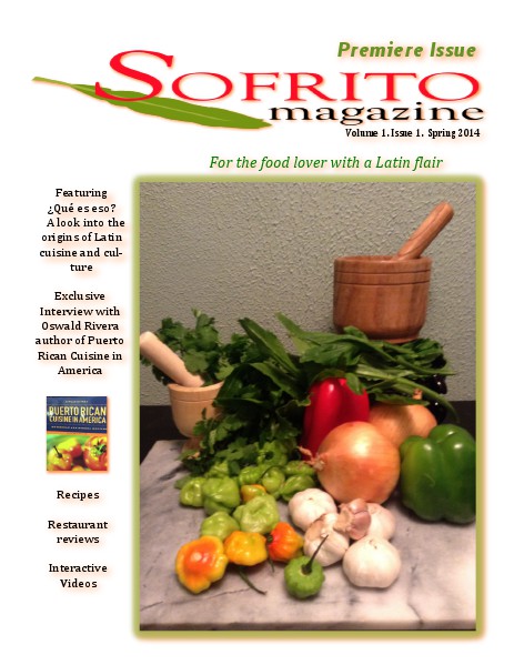 Sofrito Magazine Vol.1 Issue 1 Spring 2014