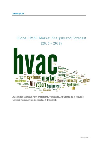 Global HVAC Market Analysis and Forecast (2013 – 2018) 03/03/2013