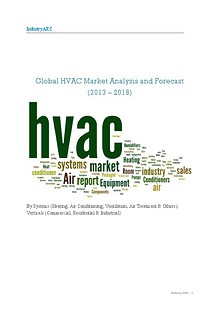 Global HVAC Market Analysis and Forecast (2013 – 2018)