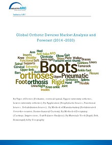 Global Orthotic Devices Market Analysis and Forecast (2014 -2020)
