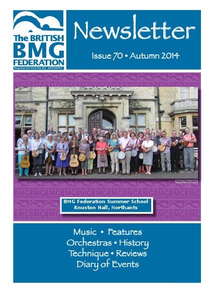 BMG Newsletter Issue 70 Autumn 2014