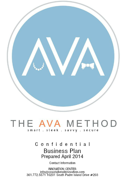 The AVA Method, LLC. Business Plan Competition 2014 1