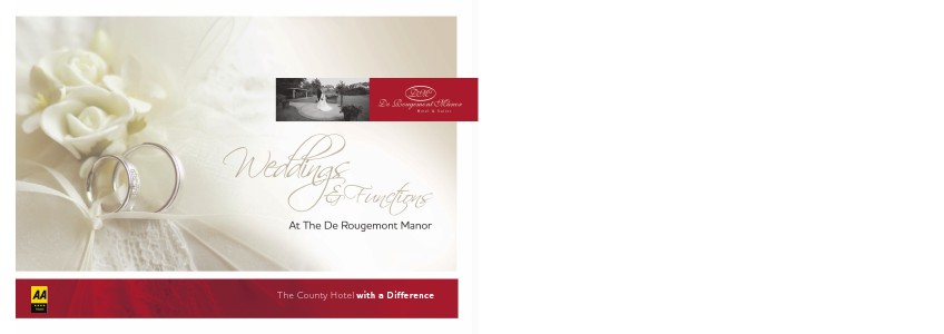 De Rougemont Manor Weddings Brochure 1