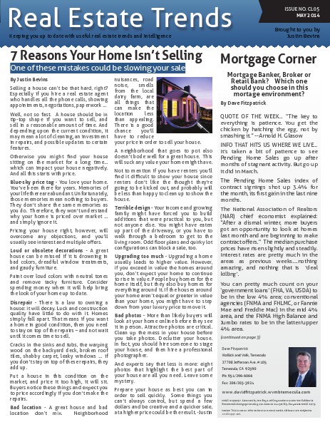 Canyon Lake Real Estate Trends Issue CL05