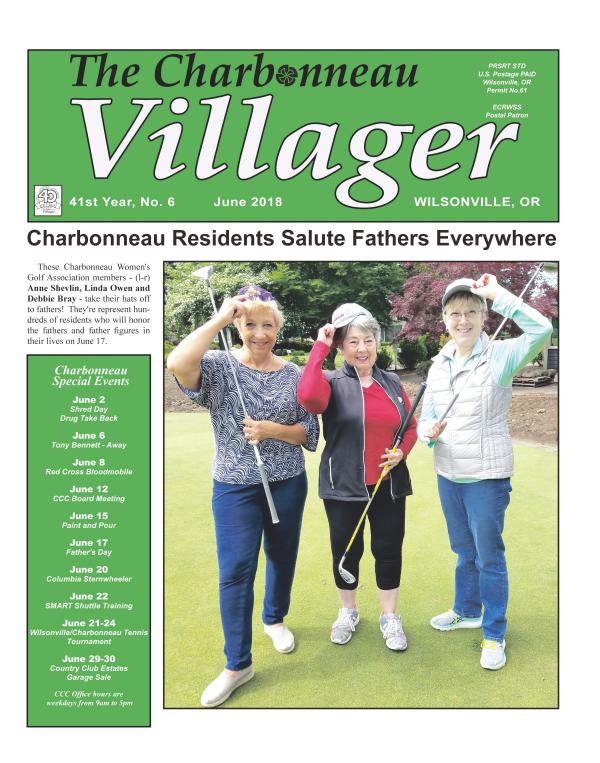 The Charbonneau Villager Newspaper 2018 June