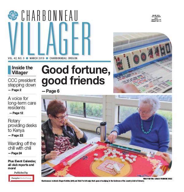 The Charbonneau Villager Newspaper 2019 Mar issue Villager newspaper