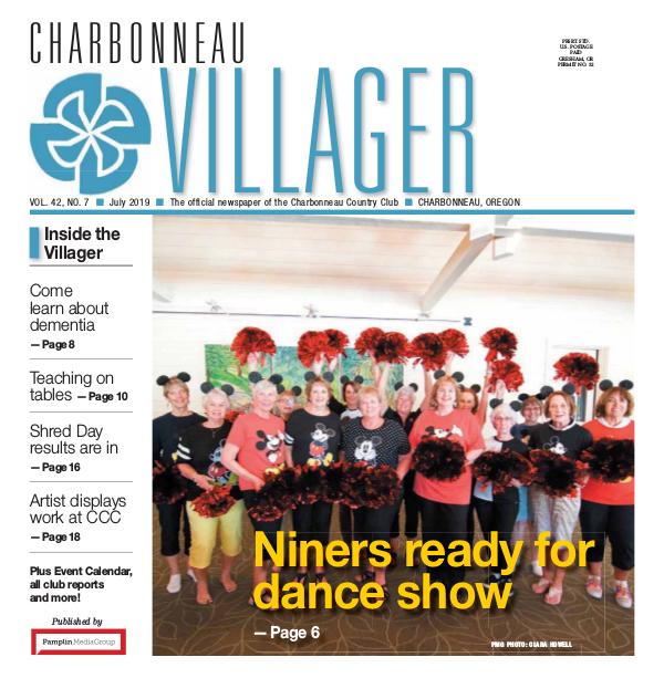 The Charbonneau Villager Newspaper 2019 July issue Villager Newspaper
