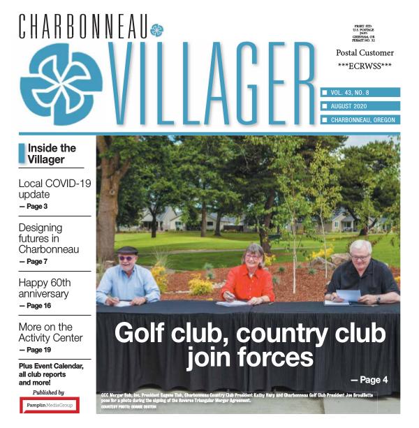 Charbonneau Villager Newspaper August 2020